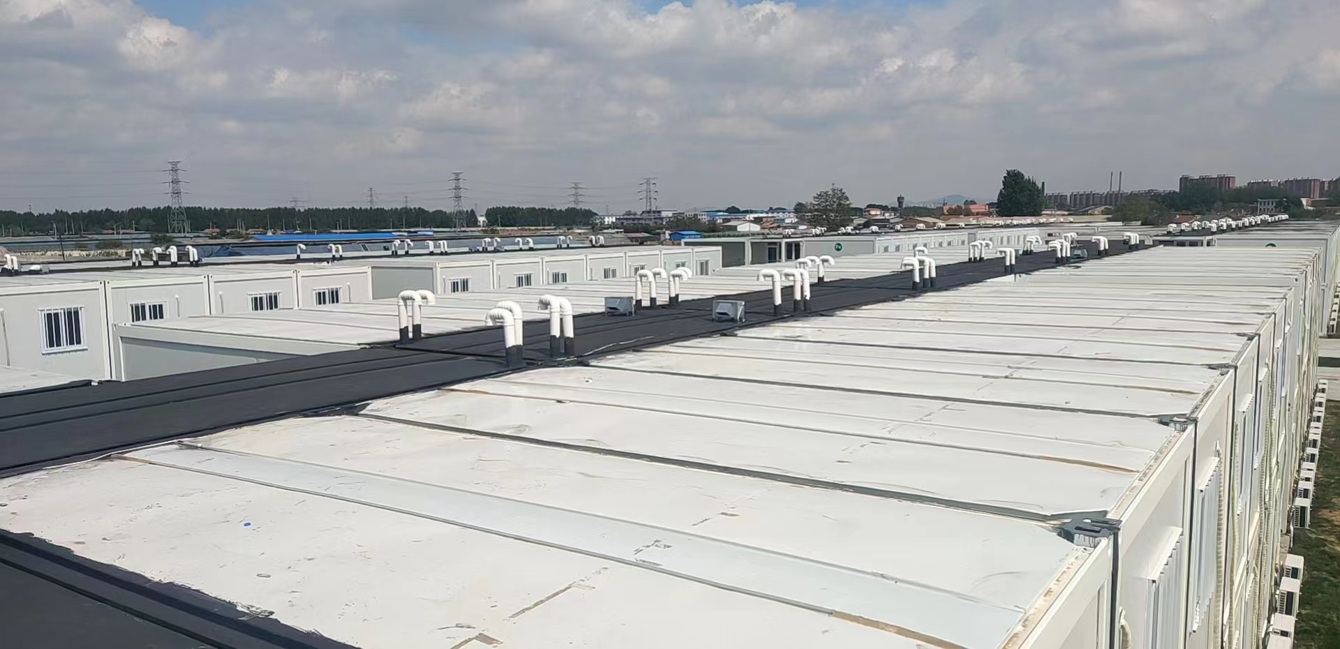 眾志成城，共同抗疫！廣恒防水馳援遼陽方艙醫(yī)院項(xiàng)目。